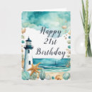Search for nautical birthday cards Beach
