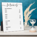 Search for menu plaques Salon