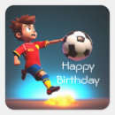 Search for cartoon soccer stickers Sport