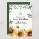 Search for sunflower bee invitations Cute