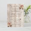 Search for cream white roses wedding invitations Rustic