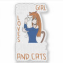Search for anime cat girl stickers Kawaii