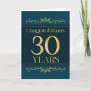 Search for 30th anniversary cards Employee