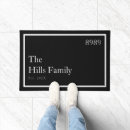 Search for house number signs Black and white