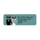 Search for wedding thank you return address labels Cute