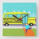Search for bus clocks First day of school