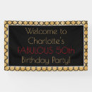 Search for 50th birthday banners Red