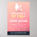 Search for open house posters Illustration