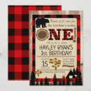 Search for little lumberjack invitations Flannel