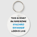 Search for swimming key rings swimmer