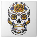 Search for mexican skeleton tiles Halloween