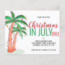 Search for bbq christmas invitations Christmas in july