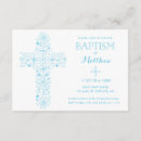 Search for blue cross christening invitations Boys