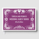 Search for purple wedding guest books Contemporary