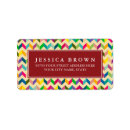 Search for zigzag return address labels Stripes