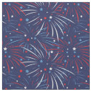 Search for red white blue stars fabric United states