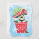 Search for standard christmas cards Schnauzer
