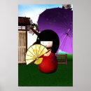 Search for japanese dolls posters Kokeshi