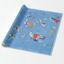 Search for blue sky wrapping paper Whimsical