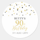 Search for gold and black confetti stickers Modern