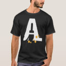 Search for capital letter tshirts White