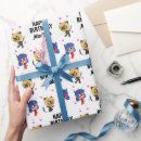 Search for cat birthday wrapping paper Ladubug