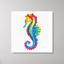 Search for rainbow canvas prints Horse