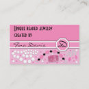 Search for bracelet business cards Designer