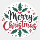 Search for merry x mas stickers Red