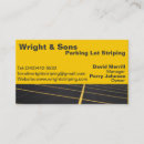 Search for parking business cards Asphalt