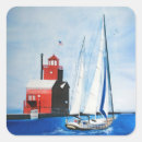 Search for paper boat stickers Lighthouse