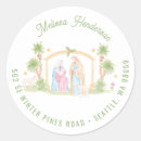 Search for manger scenes stickers Watercolor
