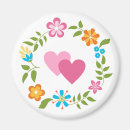 Search for two heart magnets Flowers