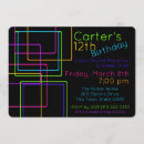 Search for techno invitations Neon