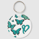 Search for ovarian key rings Ovarian cancer awareness
