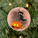 Search for broom christmas tree decorations Spooky