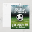 Search for soccer party postcards Kids