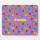 Search for peace flower mouse mats Hippie