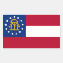 Search for georgia state flag stickers Usa