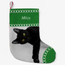 Search for black cat christmas stockings Xmas