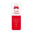 Search for long return address labels Boy