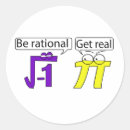Search for irrational number stickers Math