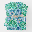 Search for tropical leaves wrapping paper Summer