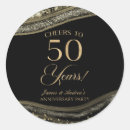 Search for 50th anniversary envelope seals Cheers to 50 years