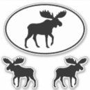 Search for big moose stickers Wildlife