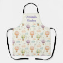 Search for air balloon aprons Watercolor