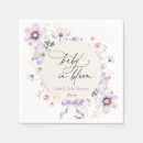 Search for wildflower napkins Baby in bloom