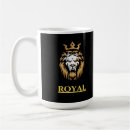 Search for fierce lion mugs King