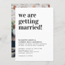 Search for we are getting married invitations Simple