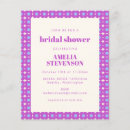 Search for purple flower pattern invitations Cute